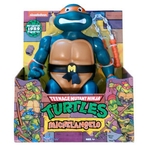 Teenage Mutant Ninja Turtles Michelangelo 1989 Reissue 12" New Playmates